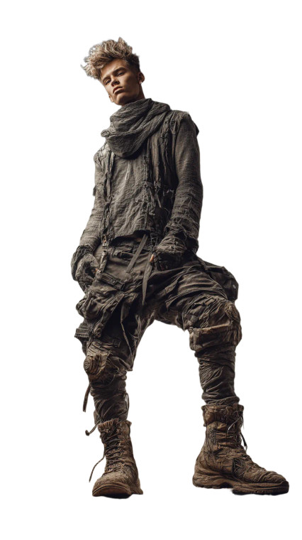 Futuristic Apocalyptic Model Vinyl Car Decal Sticker – Waterproof & UV-Resistant 4.8533333333333335"