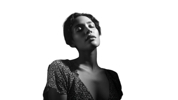 Woman V30 Vinyl Car Decal Sticker – Waterproof & UV-Resistant 2.72"