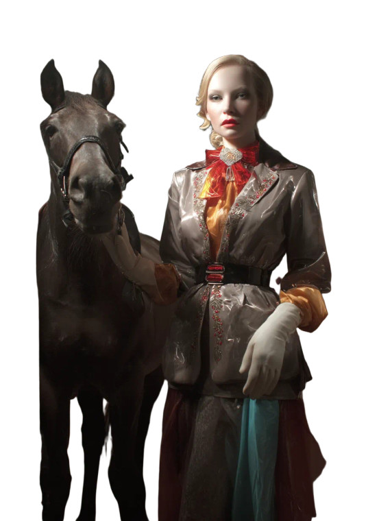 Porcelain Rave Woman Vinyl Car Decal Sticker – Waterproof & UV-Resistant 8.213333333333333" Porcelain Rave Woman Vinyl Car Decal Sticker – Waterproof & UV-Resistant 8.213333333333333"