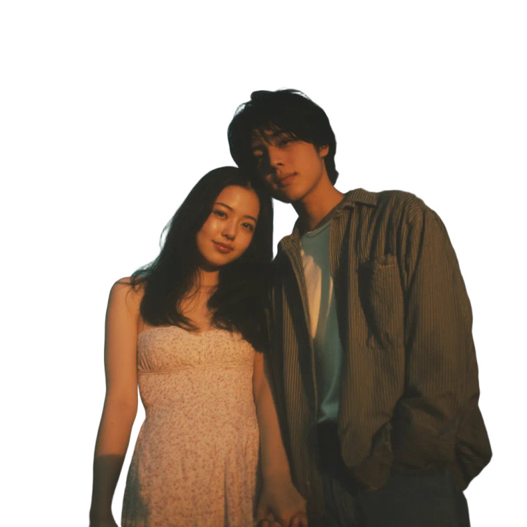 Romantic Cherry Blossom Couple Vinyl Car Decal Sticker – Waterproof & UV-Resistant 6.826666666666667"