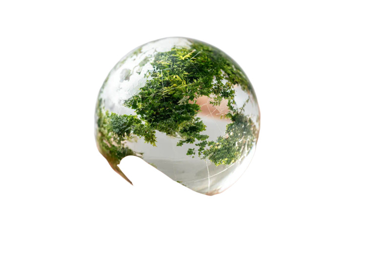 Glass Globe Hand Vinyl Car Decal Sticker – Waterproof & UV-Resistant 6.1866666666666665"