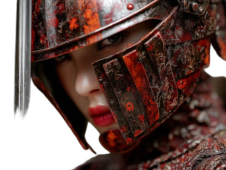 Solar Shinobi Warrior Vinyl Car Decal Sticker – Waterproof & UV-Resistant 6.1866666666666665"