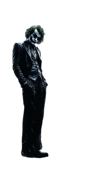 Joker Chaos Vinyl Car Decal Sticker – Waterproof & UV-Resistant 9.706666666666667"