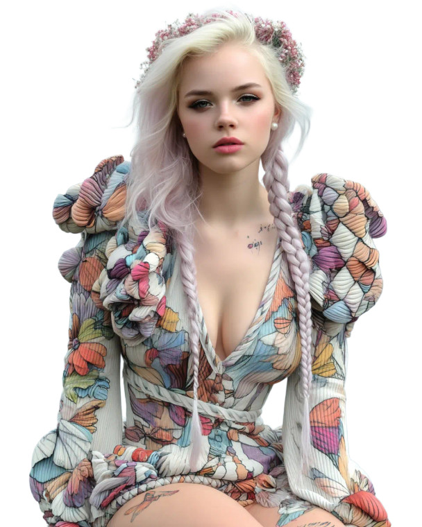 Fairy Cosplay Vinyl Car Decal Sticker – Waterproof & UV-Resistant 8.0"