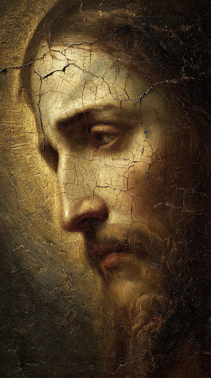 Sacred Portrait Vinyl Car Decal Sticker – Waterproof & UV-Resistant 9.706666666666667"