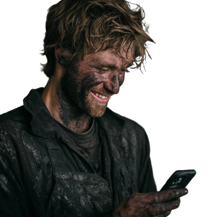 Sooty Happy Man Vinyl Car Decal Sticker – Waterproof & UV-Resistant 3.4133333333333336"