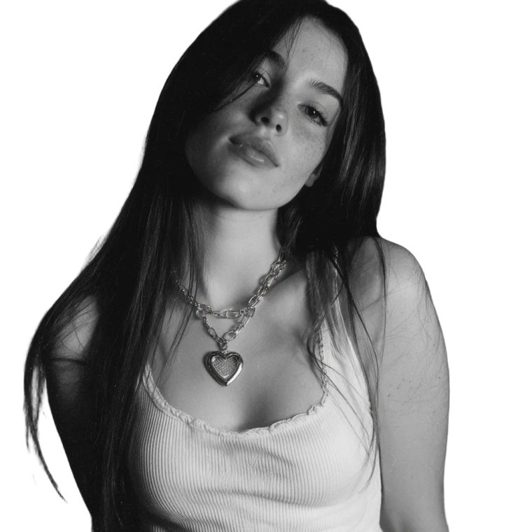 Young Woman Portrait V90 Vinyl Car Decal Sticker – Waterproof & UV-Resistant 6.826666666666667"