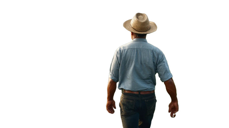 Brazilian Farmer Vinyl Car Decal Sticker – Waterproof & UV-Resistant 5.4