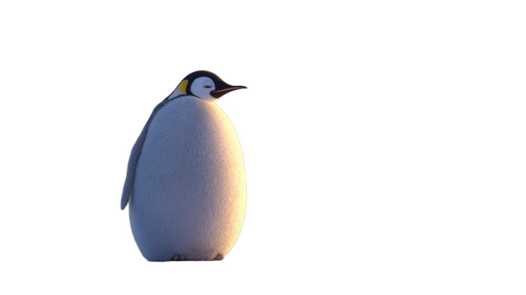 Emperor Penguin Family Vinyl Car Decal Sticker – Waterproof & UV-Resistant 2.72"