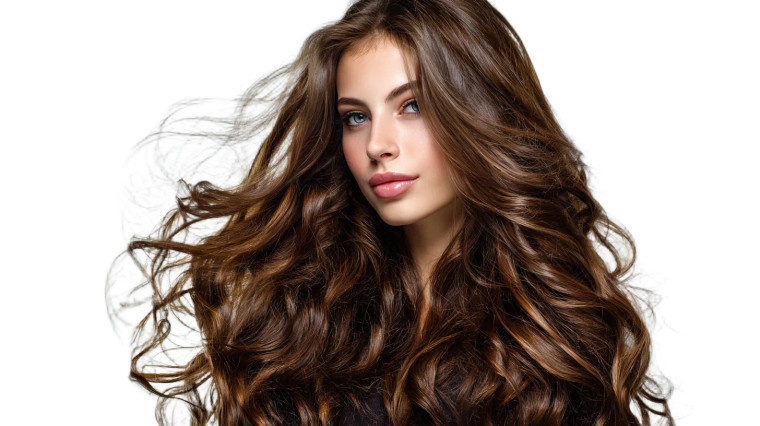 Hair Model V2 Vinyl Car Decal Sticker – Waterproof & UV-Resistant 2.72"