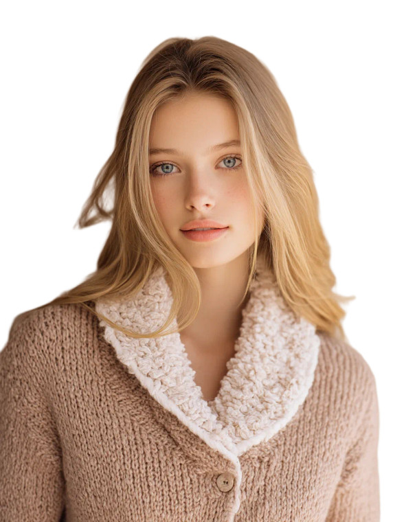 Blonde Fashion Portrait V6 Vinyl Car Decal Sticker – Waterproof & UV-Resistant 8.213333333333333"