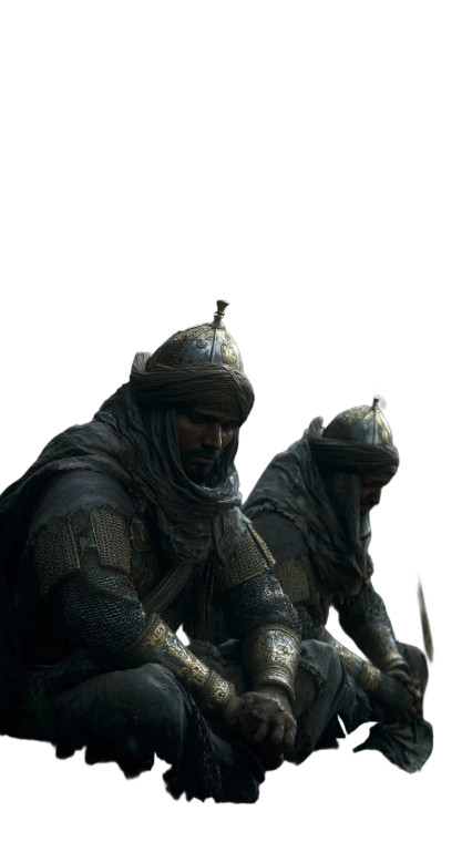 Exhausted Mughal Soldiers Vinyl Car Decal Sticker – Waterproof & UV-Resistant 9.706666666666667"