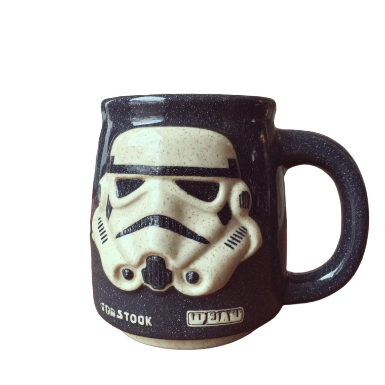 Stormtrooper Beer Mug Vinyl Car Decal Sticker – Waterproof & UV-Resistant 3.4133333333333336"