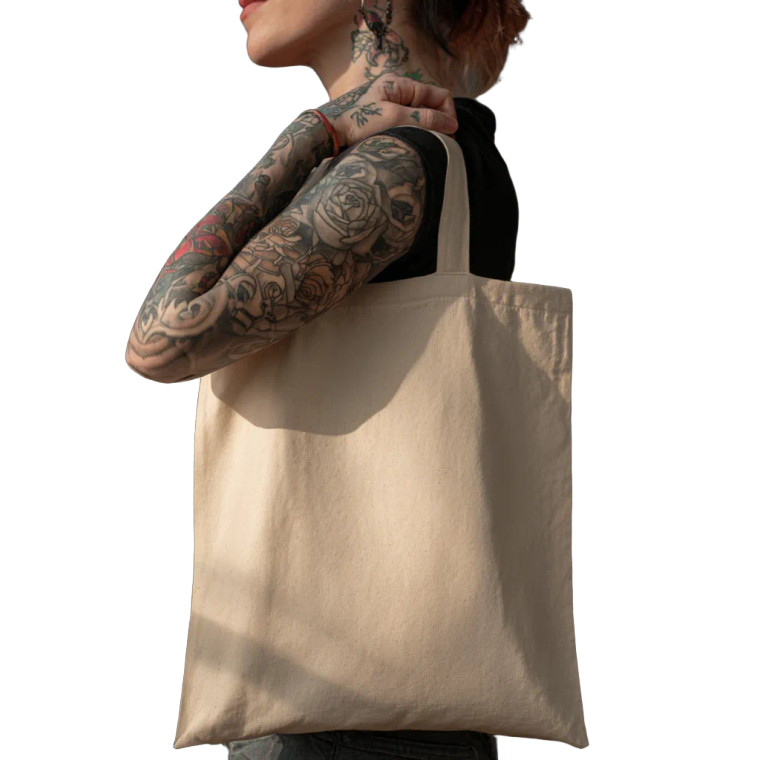 Emo Girl Tote Vinyl Car Decal Sticker – Waterproof & UV-Resistant 3.4133333333333336"