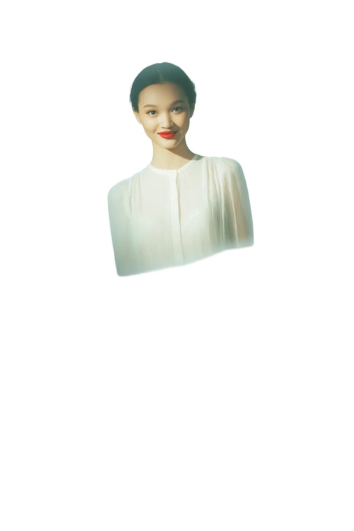 Stylish Japanese Woman V27 Vinyl Car Decal Sticker – Waterproof & UV-Resistant 8.96"