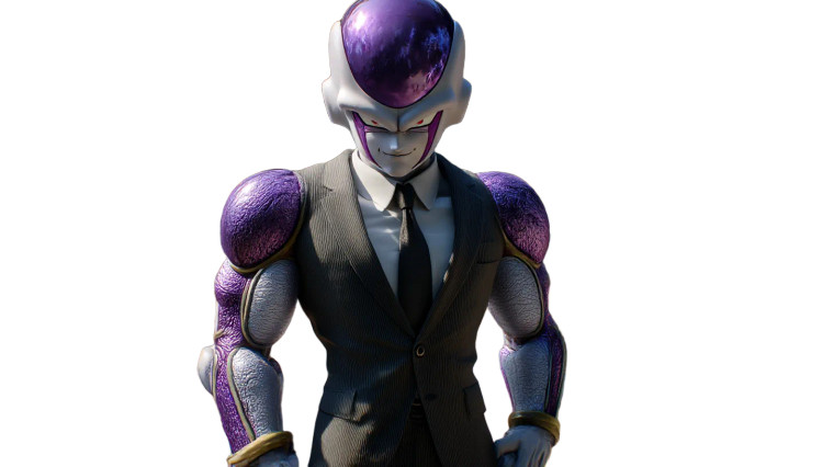 Frieza In Suit Vinyl Car Decal Sticker – Waterproof & UV-Resistant 5.4