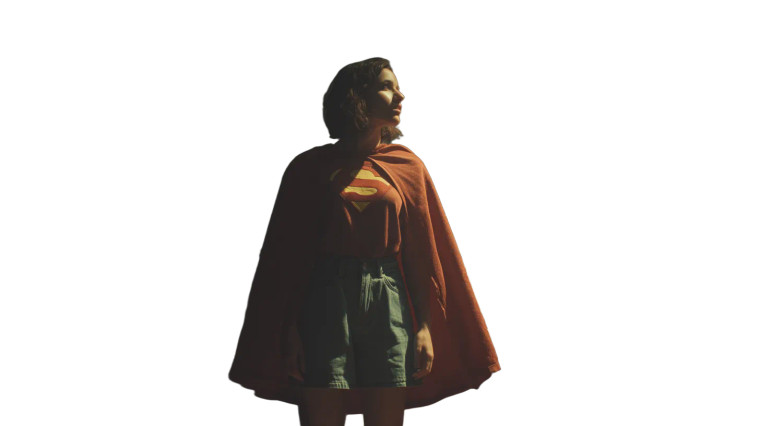 Super Mom Cape Vinyl Car Decal Sticker – Waterproof & UV-Resistant 5.4