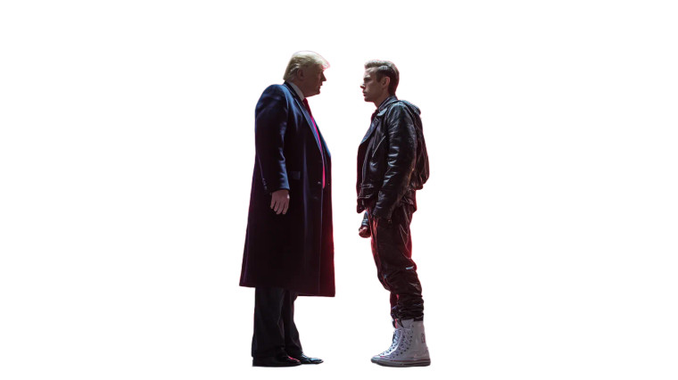 Trump And Musk V2 Vinyl Car Decal Sticker – Waterproof & UV-Resistant 5.4