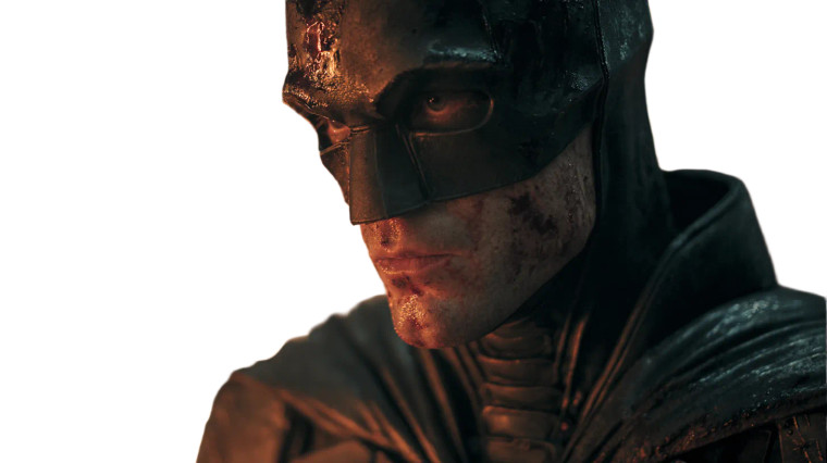 Battle-Damaged Batman Vinyl Car Decal Sticker – Waterproof & UV-Resistant 2.72"