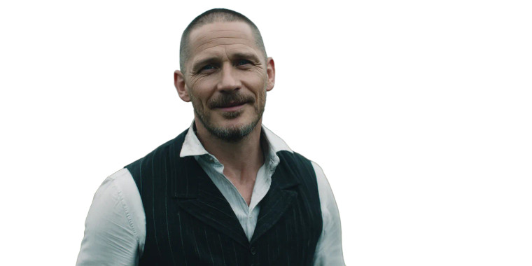 Tom Hardy Portrait V3 Vinyl Car Decal Sticker – Waterproof & UV-Resistant 2.56"