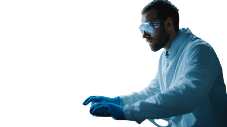 Scientists In Lab V6 Vinyl Car Decal Sticker – Waterproof & UV-Resistant 5.4