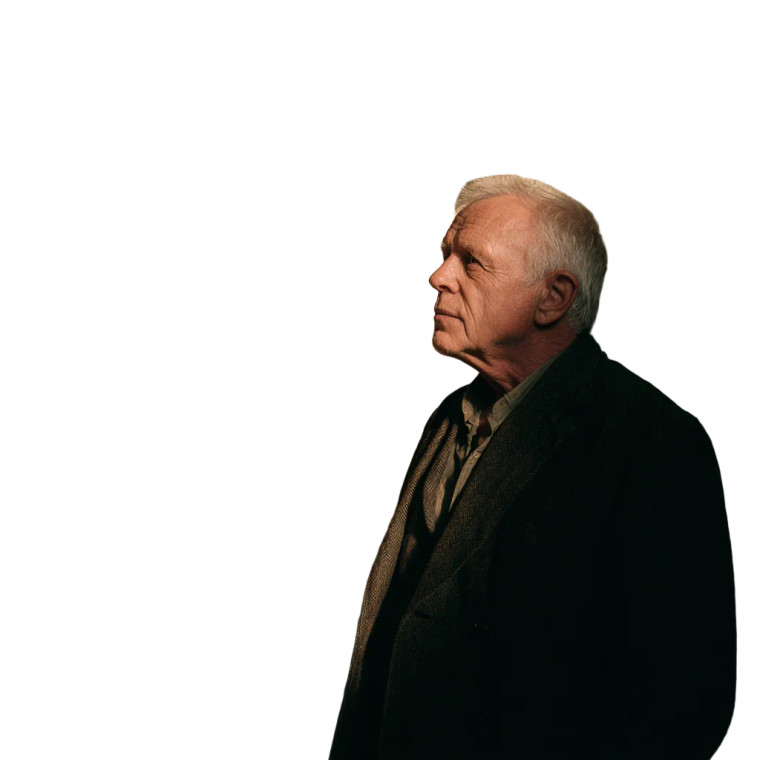Distinguished Elderly Man V2 Vinyl Car Decal Sticker – Waterproof & UV-Resistant 6.826666666666667"