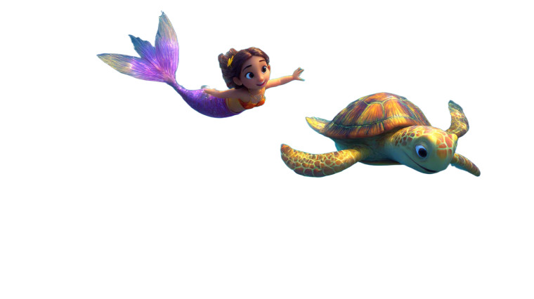 Joyful Mermaid Playtime Vinyl Car Decal Sticker – Waterproof & UV-Resistant 5.4
