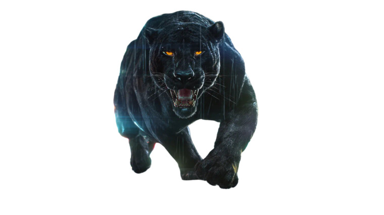 Cyberpunk Panther Run V2 Vinyl Car Decal Sticker – Waterproof & UV-Resistant 5.4