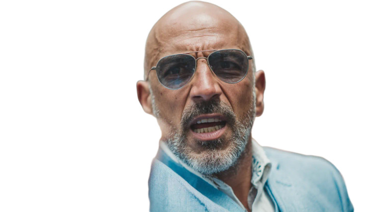 Heroic Arab Man Vinyl Car Decal Sticker – Waterproof & UV-Resistant 5.4