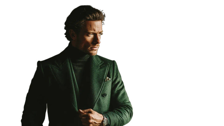 Well-Dressed Man V3 Vinyl Car Decal Sticker – Waterproof & UV-Resistant 5.4