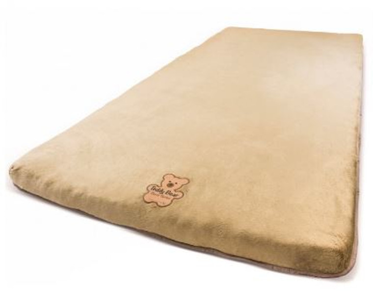 Luxurious Teddy Bear Mattress | 28x74 | Hypoallergenic & Mold Resistant | Tan