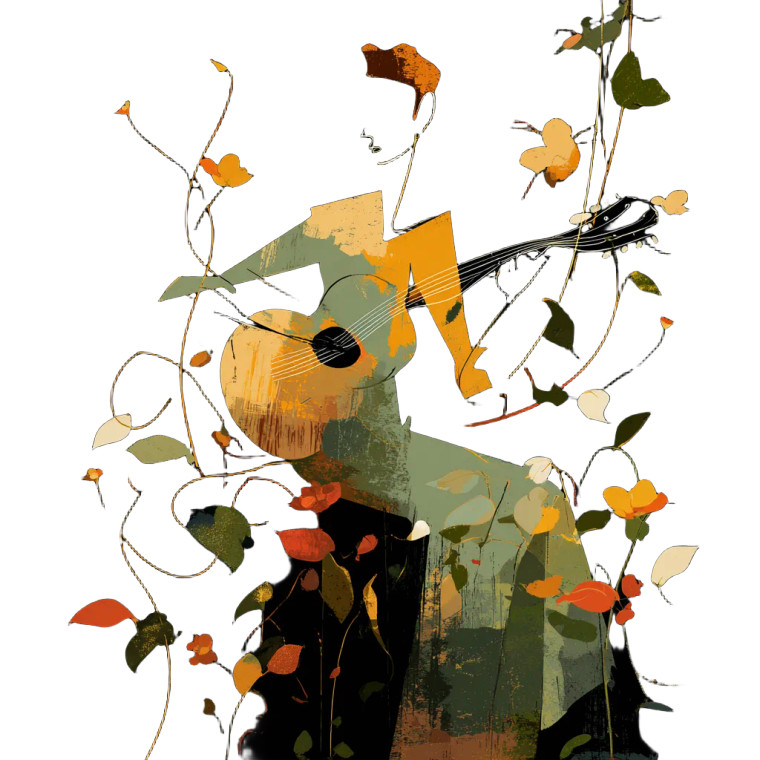 Harmony In Nature Vinyl Car Decal Sticker – Waterproof & UV-Resistant 6.826666666666667"