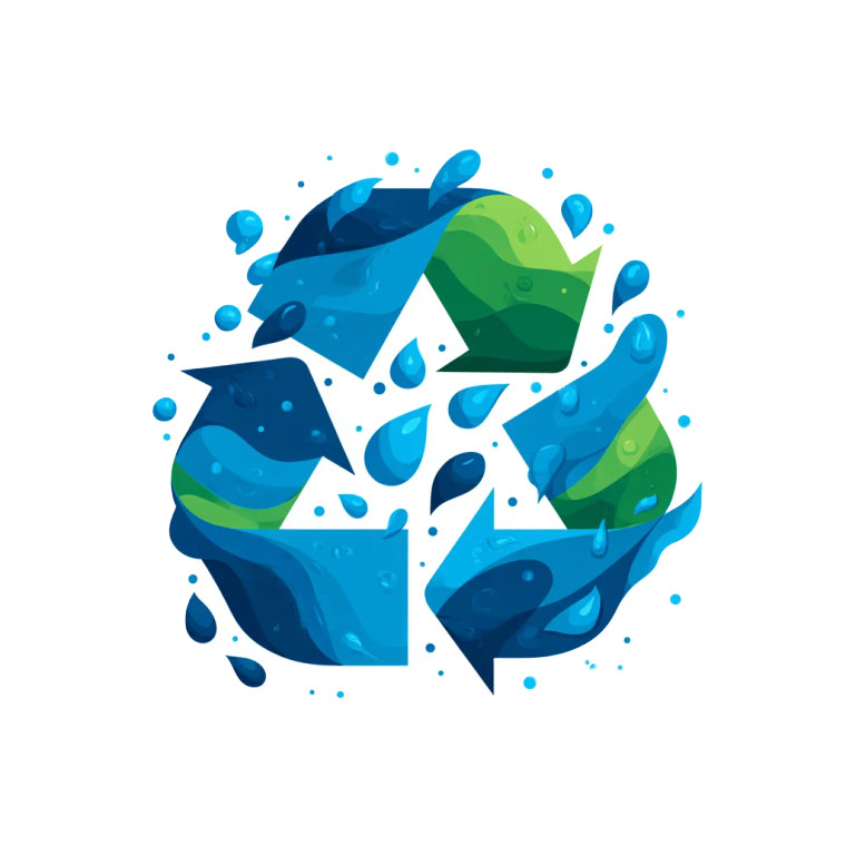 Recycle Symbol Vinyl Car Decal Sticker – Waterproof & UV-Resistant 6.826666666666667"