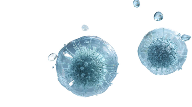 Futuristic Microorganisms Vinyl Car Decal Sticker – Waterproof & UV-Resistant 5.4