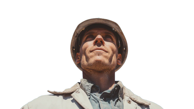 Proud Miner Portrait Vinyl Car Decal Sticker – Waterproof & UV-Resistant 5.4