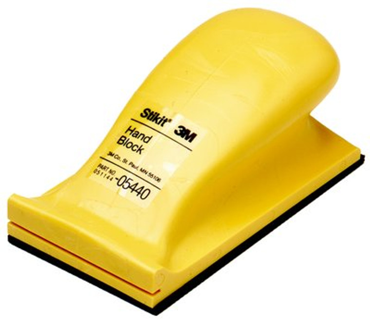 3M Sanding Block | Distributes Pressure Evenly | Portable & Durable | For Stikit Sheet-Rolls & Sheets