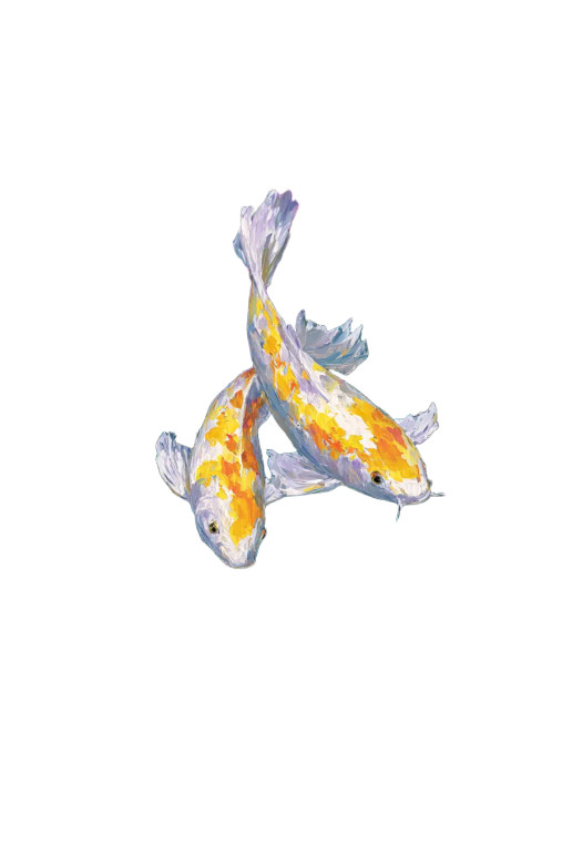 Leaping Colorful Fish Vinyl Car Decal Sticker – Waterproof & UV-Resistant 8.96"