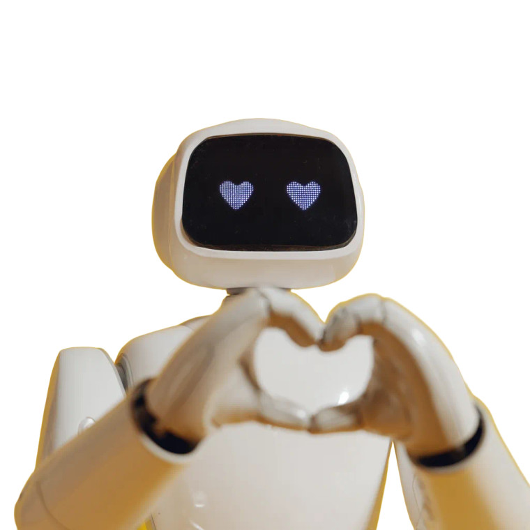 Friendly Ai Avatar V2 Vinyl Car Decal Sticker – Waterproof & UV-Resistant 3.4133333333333336"