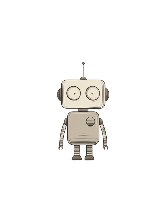 Podcast Robot Vinyl Car Decal Sticker – Waterproof & UV-Resistant 4.1066666666666665"