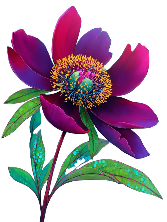 Peony Close-Up Vinyl Car Decal Sticker – Waterproof & UV-Resistant 4.1066666666666665"