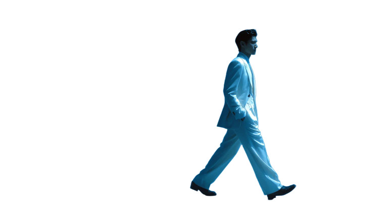 Mysterious Man Walking Vinyl Car Decal Sticker – Waterproof & UV-Resistant 5.4