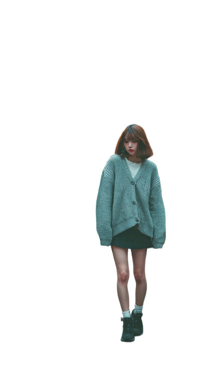 90S Japanese Woman Vinyl Car Decal Sticker – Waterproof & UV-Resistant 9.706666666666667"