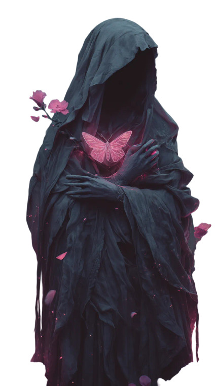 Gothic Fantasy Figure V2 Vinyl Car Decal Sticker – Waterproof & UV-Resistant 9.706666666666667"