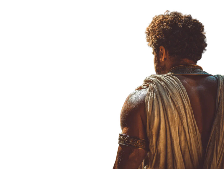Gladiator In Arena V6 Vinyl Car Decal Sticker – Waterproof & UV-Resistant 6.1866666666666665"