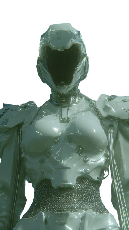 Neon Android-Knight Vinyl Car Decal Sticker – Waterproof & UV-Resistant 9.706666666666667"