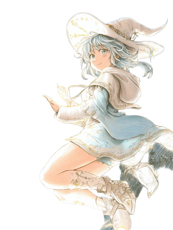 Moonlight Witch V2 Vinyl Car Decal Sticker – Waterproof & UV-Resistant 4.1066666666666665"