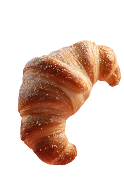 Floating Croissant Vinyl Car Decal Sticker – Waterproof & UV-Resistant 8.96"