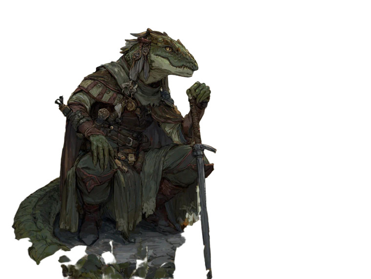 Rebel Lizardfolk Captain Vinyl Car Decal Sticker – Waterproof & UV-Resistant 6.1866666666666665"