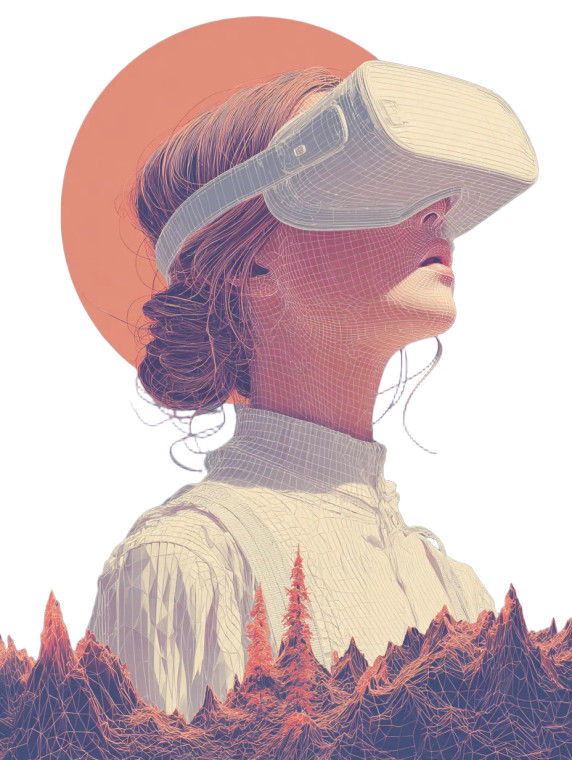 Vr Chibi Spaceship Vinyl Car Decal Sticker – Waterproof & UV-Resistant 4.1066666666666665"