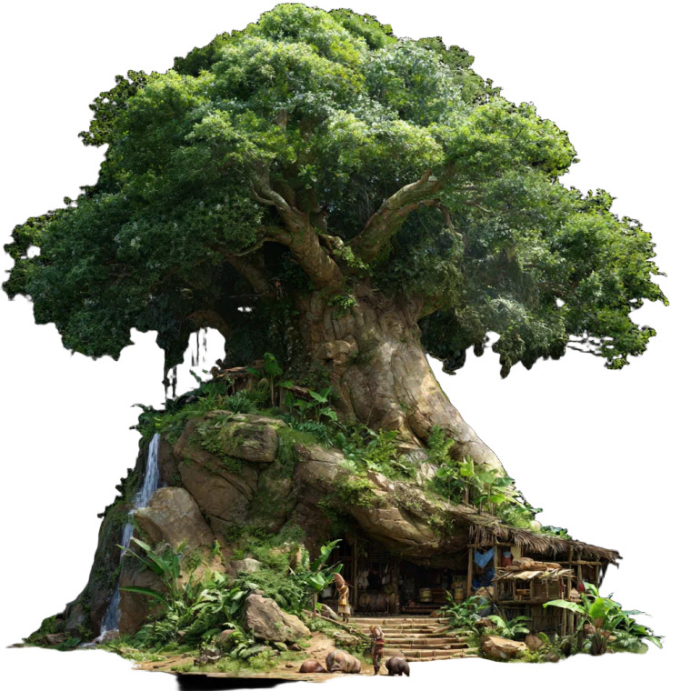 Enchanted Forest Vinyl Car Decal Sticker – Waterproof & UV-Resistant 6.826666666666667"